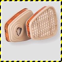 3M A2 r�szecskesz�r� bet�t szerves g�z�k ellen 5000 ppm-ig - 3M6055