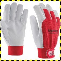 Kecske sz�nb�r tenyer� keszty�, v�r�s k�zh�ttal(4515)