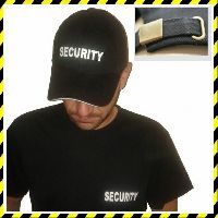 Biztons�gi �r Baseball sapka - Security sapka