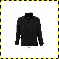 SOLS NORTH CIPZ�RAS POL�R PUL�VER / fekete