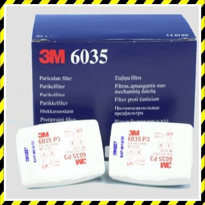 3M 6035 P3 r�szecskesz�r� bet�t v�d�burkolattal - 3M 6035