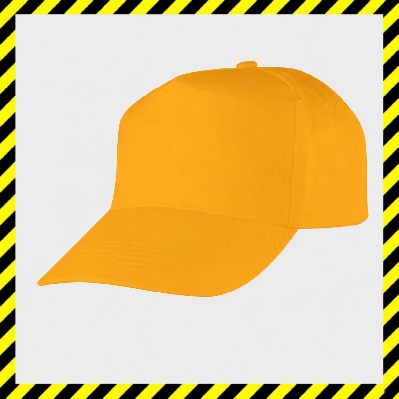 Baseball sapka S�RGA - Crekl Yellow workwear drill cap