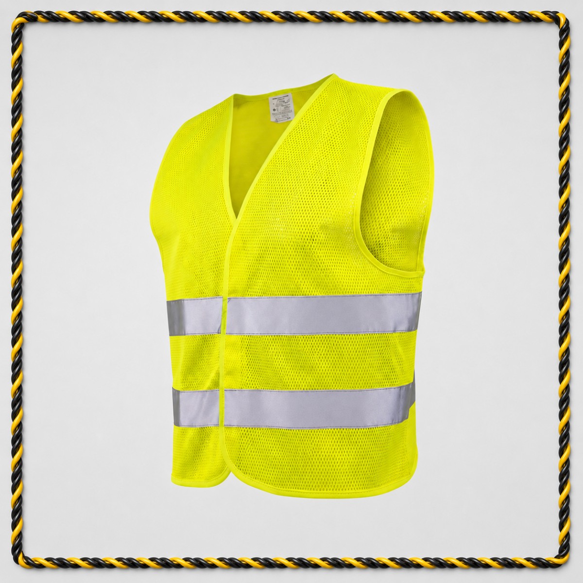 L�that�s�gi mell�ny s�rga h�l�s Vest2 Mesh -Yellow high-visibility fl