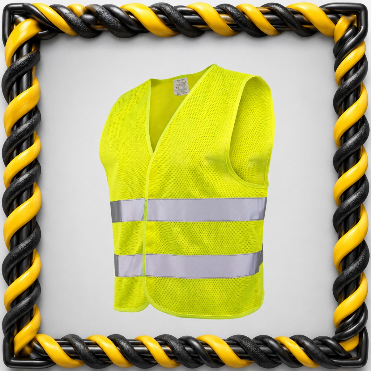 L�that�s�gi mell�ny s�rga h�l�s Vest2 Mesh -Yellow high-visibility fl